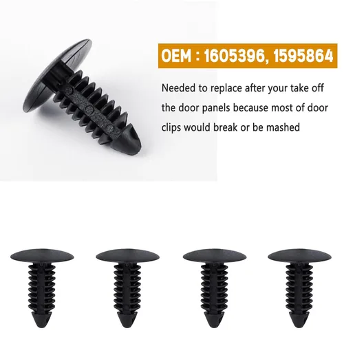 Miniatura 6 de UNIGT 3 en 1 Clips para defensa GM A20991 Compatibles con 11589292 sujetador de parachoques, remache 21030249 panel de guarnición de puerta