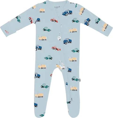 Miniatura 22 de KYTE BABY Pies unisex con cierre de cremallera, rayón hecho de bambú, 0-24 meses
