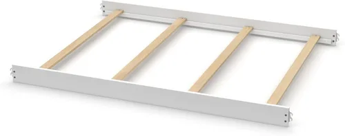 Miniatura 13 de Kit de conversión de tamaño completo para cunas Evolur, kit convertible de cuna de madera maciza para cama de niños, rieles de estilo de transición