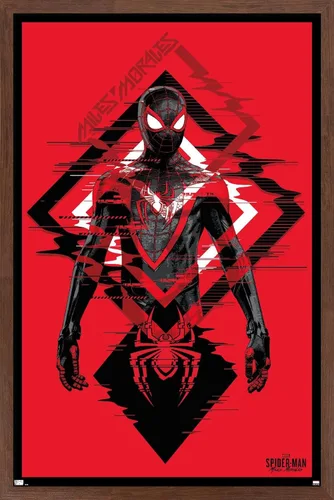 Miniatura 7 de Trends International Marvel's Spider-Man: Miles Morales - Póster de pared de traje, 22.375 x 34 pulgadas, versión premium sin marco