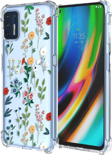 Miniatura 64 de Funda para Moto G Stylus 2021 4G Clear Flower Funda de teléfono TPU suave a prueba de golpes, antiarañazos, funda protectora para Motorola G Stylus