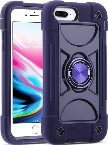 Miniatura 25 de MARKILL Compatible con iPhone Se3/iPhone Se2, Funda para iPhone 6/6S, Funda para iPhone 7/iPhone 8 de 4.7 Pulgadas con Soporte Anular, Funda