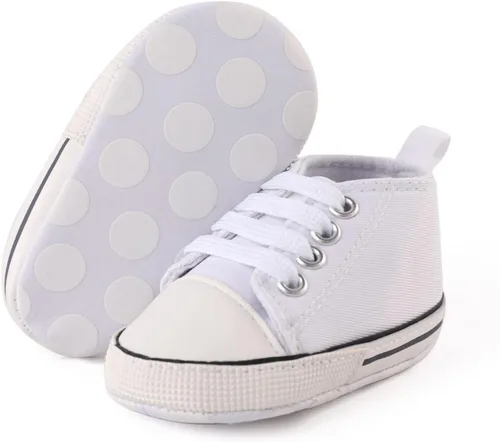 PATPAT Zapatos de bebé para niña y niño material agradable al tacto antideslizantes y ligeros Zapatos de bebé para niña, botines de bebé, zapatos de