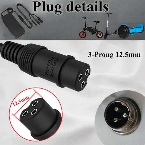 Miniatura 5 de Cargador de scooter eléctrico de 29.4 V 2A, 3 en 1 de repuesto para 25.2 V 25 V de litio Hoverboard E-Bike Scooter gotrax, hiboy, Jetson
