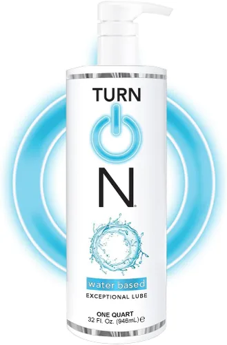 Miniatura 7 de Turn On lubricante personal híbrido Mezcla de agua y silicona para un deslizamiento ultra suave, duradero, no pegajoso y fácil de limpiar