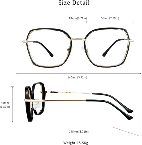 Miniatura 5 de LifeArt Lentes de luz azul, antifatiga ocular, anteojos de lectura para computadora, gafas de juegos, gafas de TV para mujeres y hombres