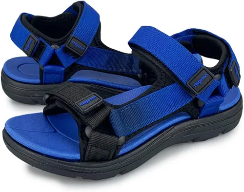 Miniatura 6 de TISGOTAN Sandalias de verano para niños, sandalias de senderismo con correas ajustables para niños pequeños y grandes