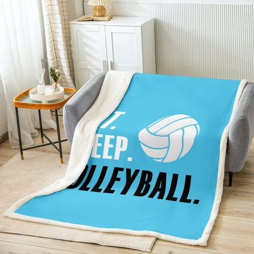 Miniatura 11 de Feelyou Football Throw Blanket Basketball Sports Soft Fleece Sherpa Cozy Fuzzy Plush Warm Soccer Ball Game Fuzzy Plush Throw Black Baseball Gaming