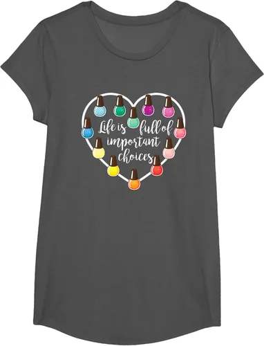 Miniatura 41 de Life Is Full Of Important Choices - Camiseta de regalo para esmalte de uñas