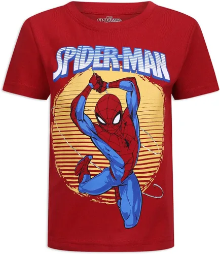 Miniatura 2 de Marvel Spider-Man - Paquete de 2 camisetas de manga corta para niños pequeños a niños grandes