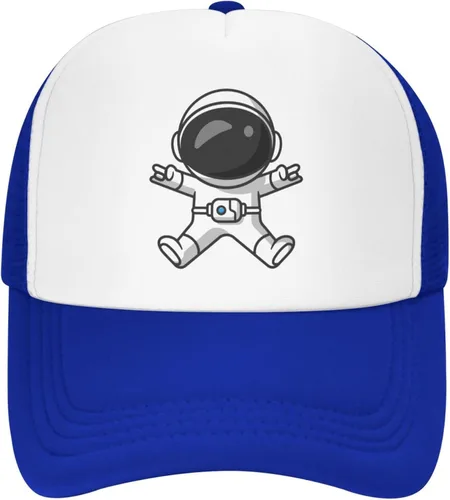 Miniatura 2 de Astronauta Logo Baseball Cap Woman Mens Trucker Hat Adjustable Mesh Dad Hat