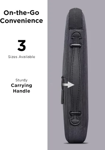 Miniatura 4 de Lenovo Urban - Funda para laptop de 15.6 pulgadas para laptop, portátil, tableta, compatible con MacBook Air/Pro, resistente al agua, color gris