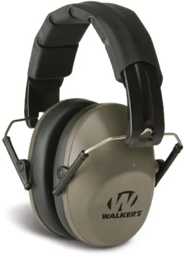 Miniatura 15 de Walker's Protección auditiva plegable ligera unisex para adultos, reducción de ruido de 22 dB, orejeras de bajo perfil Negro/Violeta