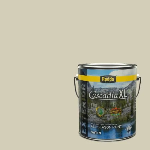 Miniatura 150 de Rodda Paint CASCADIA XL Pintura e imprimación satinada exterior en uno, cuarto de galón, Cantera