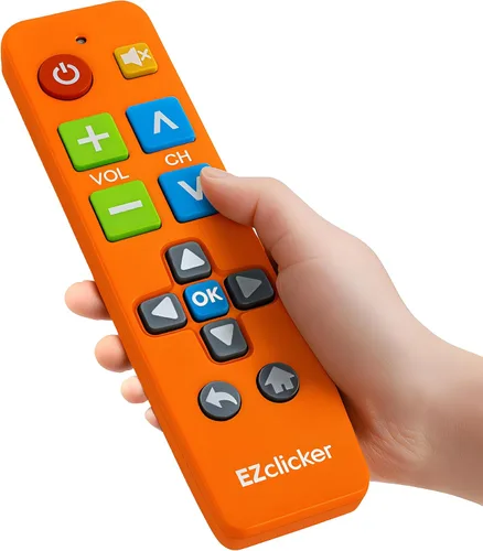 Miniatura 9 de Control remoto de reemplazo para TV Samsung Compatible SOLO con televisores Samsung (Negro) Control remoto para TV de botón grande, simplificado