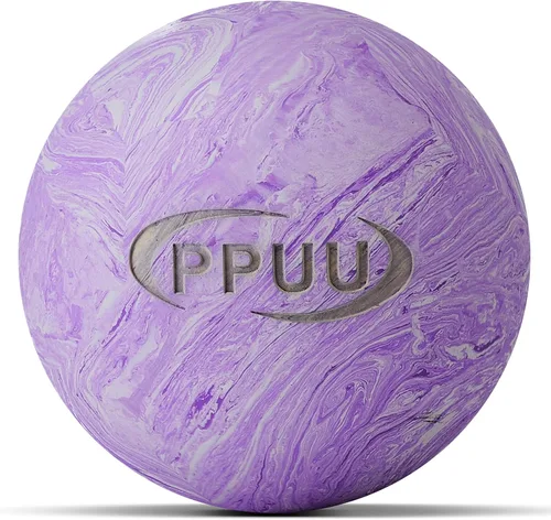 Miniatura 11 de Pelota de lacrosse de masaje para liberación miofascial y de punto gatillo, nudos musculares, terapia de yoga, mejora la movilidad articular y Azul