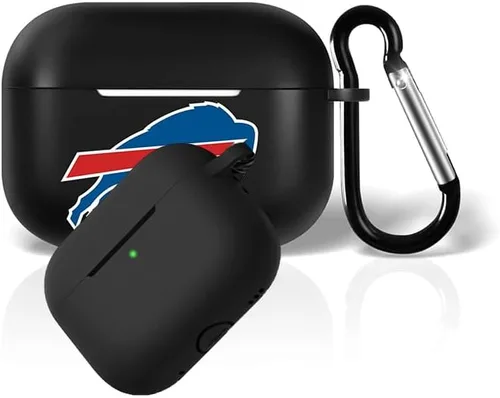 Miniatura 6 de Funda protectora de silicona para 49ers compatible con AirPods de 1ª/2ª generación, funda de carga, llavero