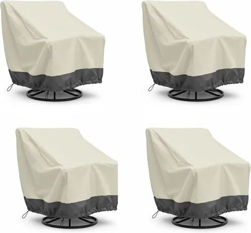 Miniatura 22 de 1 paquete de fundas resistentes para sillas de patio, tela Oxford 600D resistente a los desgarros, 314.961 in, impermeables, resistentes a los rayos