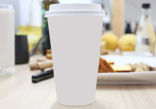 Miniatura 4 de Tazas de café desechables con tapas de 12 onzas (100 juegos) – Tazas de café To Go, Bebidas calientes Expresso Té Café Café Café
