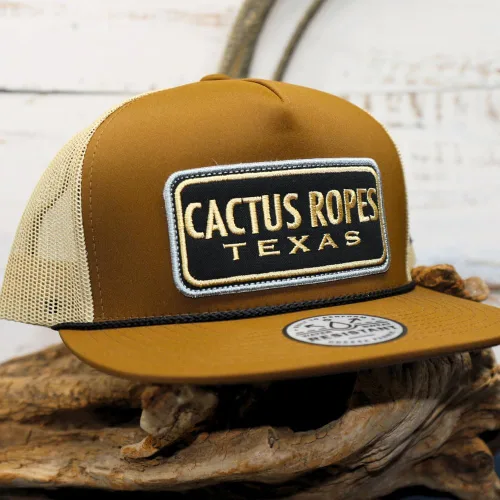 Miniatura 56 de HOOEY Adjustable Snapback Trucker Hat with Cactus Ropes Logo