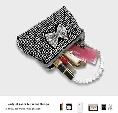 Miniatura 3 de Lostars Evening Clutch Purses for Women Clutch Evening Bag for Wedding and Party