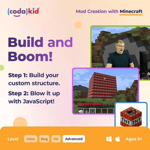 Miniatura 6 de Coding for Kids with Minecraft - Ages 9+ Learn Real Computer Programming and Code Amazing Minecraft Mods with Java - Award-Winning Online Courses