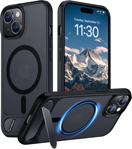 Miniatura 99 de Funda para iPhone 11 con compatibilidad magnética, [Soporte invisible incorporado][Compatible con MagSafe]