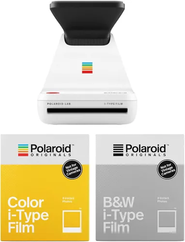 Juego de iniciación «Lab Everything Box» de Polaroid - Impresora de fotos Polaroid digital a analógica (4969)