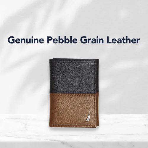 Miniatura 3 de Nautica Classic J-Class Leather Bifold Wallet