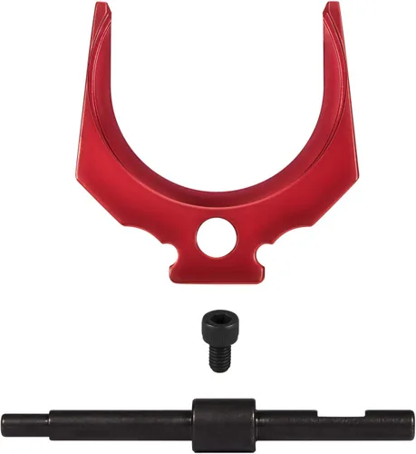 Miniatura 8 de 9U-7227 Medidor de ajuste de altura de inyector herramienta de aleación de aluminio para CAT Caterpillar 3406E, C-15 y C-16 (Rojo)