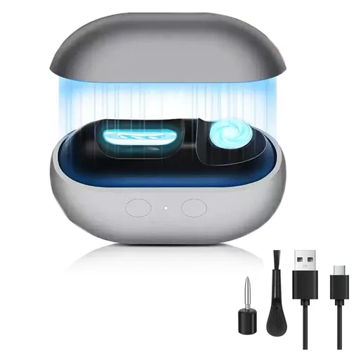 Cortaúñas eléctrico, 3 en 1 automático, juego de manicura y pedicura recargable, adecuado para personas mayores, hombres y niños, diseño