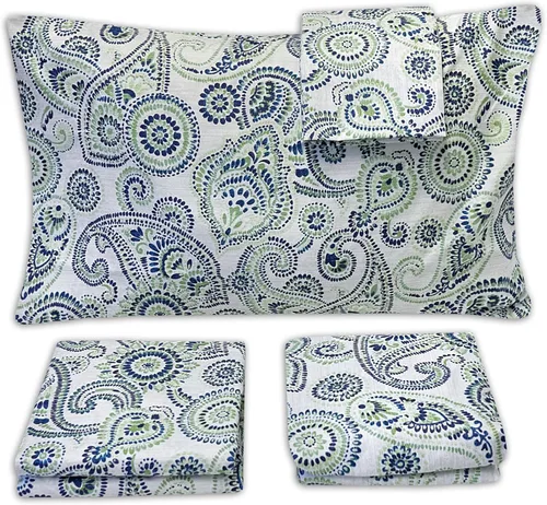 Miniatura 72 de 1500 Supreme Collection - Juego de sábanas y fundas de almohada para colchón, extrasuaves, correas elásticas en las esquinas, sábanas de bolsillo