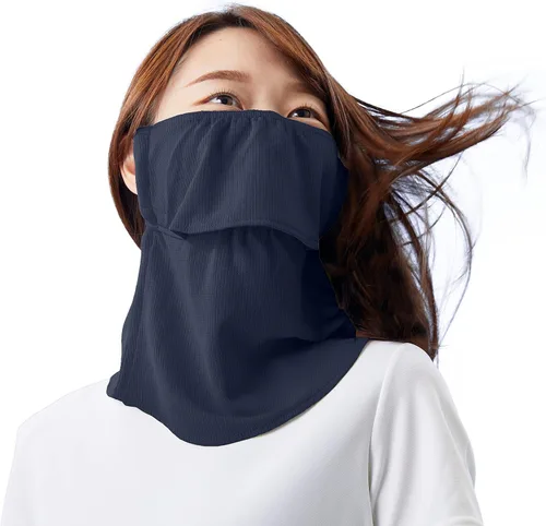 Miniatura 17 de YAKeNU UV CUT MASK Máscara de protección solar UV para cara y cuello "Yake-nu Standard
