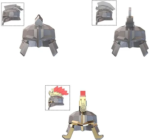 Miniatura 6 de ALiquid Juego de armas de minifiguras personalizadas, juego de armas personalizadas para minifiguras, juego de armas de soldado enano medieval