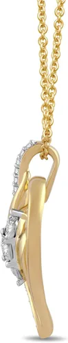 Miniatura 12 de Amazon Essentials Collar con colgante de diamantes de 3 piedras (1/4 cttw), 18 pulgadas (anteriormente colección Amazon)
