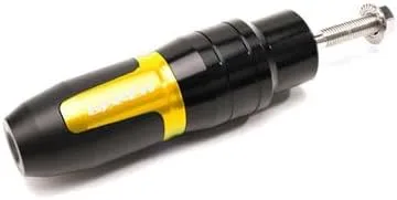 Miniatura 19 de TEMKIN W para Suzuki Gixxer SF250 Sf 250 SF250 150 125 SF motocicleta CNC Accesorios protección contra caídas Deslizador de escape deslizante B Negro