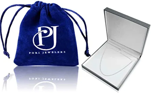 Miniatura 6 de Collar de cadena diamantada de plata esterlina de 564pulgadas, fabricado en Italia