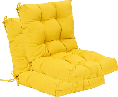 Miniatura 41 de QILLOWAY - Cojín o respaldo para asiento de exterior, cojín de repuesto, primavera/verano, Moderno, Beige