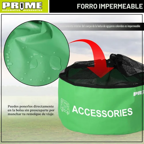 Miniatura 5 de PR1ME - Paquete de 4 bolsas impermeables para manguera de caravana, bolsa de utilidad para manguera de alcantarillado, accesorios de cámper