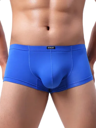 Miniatura 6 de IKINGSKY Calzoncillos tipo bóxer Bluge U-Hance Pouch para hombre, ropa interior elástica