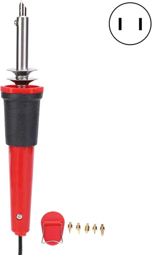 Fafeicy Herramienta para quemar madera, juego de soldador eléctrico de 40 W, bolígrafo de combustión de madera, herramienta de pirografía de