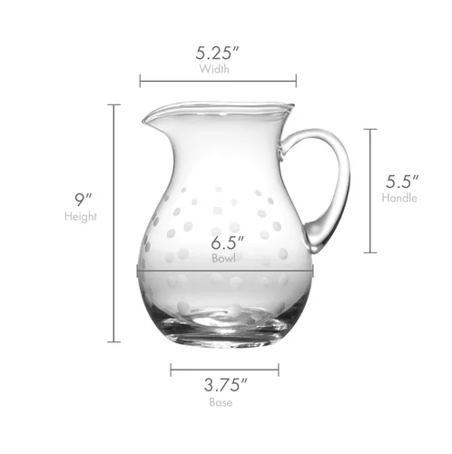 Miniatura 3 de Jarra de Bebida de Vidrio Mikasa Cheers, 3.25-Quarts