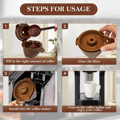 Miniatura 6 de ChangTa - Cesta de café molido de una sola porción para Hamilton Beach Flex Brew piezas de repuesto 49974 49975 49976 49979 49957 49954 49947 49940