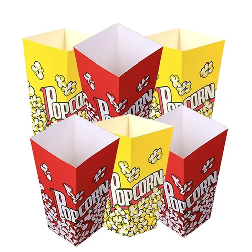 Miniatura 2 de AMANTE DE LAS PALOMITAS Cesta de regalo para noche de películas paquete de cuidado - para familia o regalo de cumpleaños variedad de aperitivos