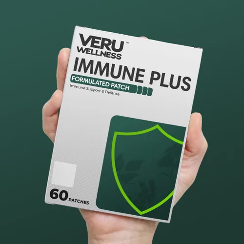 Miniatura 2 de Veru Wellness Parche Immune Plus - Inmune diario - Salud general, zinc, saúco y equinácea (60 días)