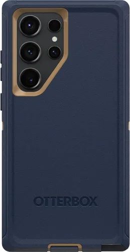 Miniatura 6 de OtterBox Funda para Galaxy S23 Ultra (solamente) - Serie Defender - Negro - Resistente y duradera - con protección de puerto - Solo funda - Embalaje