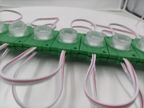 Miniatura 8 de Q QINGCHEN - Módulo LED púrpura de 12 V con lente de 2.0 W para caja de luz con cinta adhesiva en la parte posterior (paquete de 20 unidades)