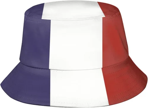 Miniatura 22 de KiuLoam Sombreros de pescador unisex con bandera, sombreros de pescador plegables para exteriores, verano, viajes, senderismo, playa, gorras