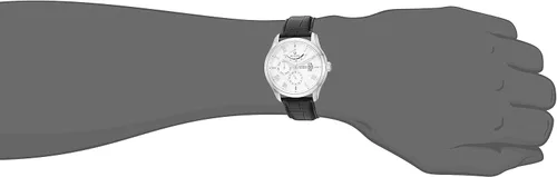 Miniatura 6 de Bulova Men's Classic 6 Hand Power Reserve Leather Strap Watch