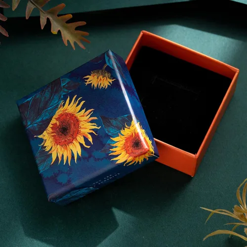 Miniatura 6 de Aretes de flores prensadas reales para mujer, hechos a mano, diseño bohemio, elegante, joyería floral única, regalo lindo y pensado para Navidad